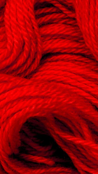 Ruby Red Organic Spinning Fiber 